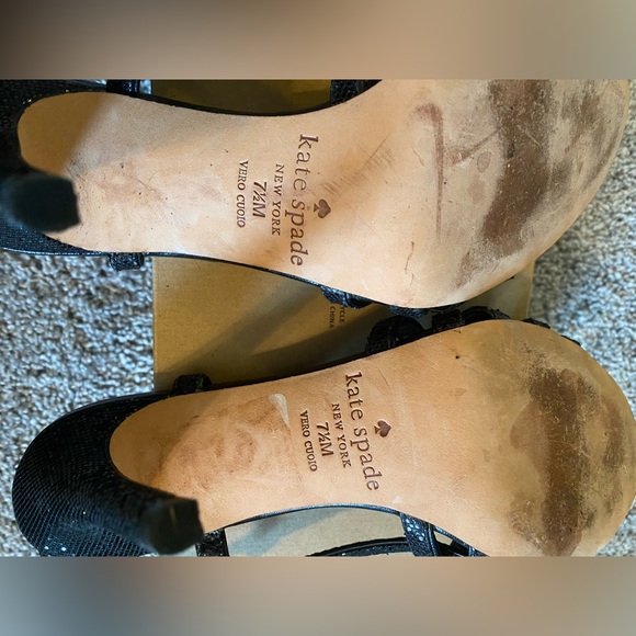 Kate Spade gorgeous 4" heels. Size 7.5 and worn exactly once. Like new - Picture 6 of 6
